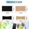 4 Pairs Slimming Arm Shaper and Thigh Slimmers Set, Elastic Compression Arm Shapers Upper Arm Sleeve Slimming Thigh Sleeves Thigh Wraps Slim for Women Girls(Black, Nude) view 2
