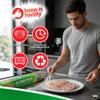 SOL 2pk Cling Film 30cm x 30m Rolls 60m Total Food Wrap Clear Stretch Seal for Fresh Storage Kitchen Use Freezer Fridge Covering Multipurpose Catering Preparation Easy Tear Durable view 4