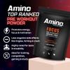 Amino Focus - Pre Workout Powder - 8000mg with Caffeine, Creatine, Citrulline & Tyrosine - Amino Acid Nootropic - Preworkout Drink Men & Women - Sugar Free Vegan Friendly (44 Servings, Watermelon) view 3