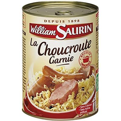 William Saurin Filled Sauerkraut 400 g