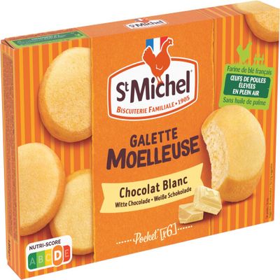 St-Michel - Soft White Chocolate Galette - 180g
