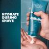 Gillette Body & Intimate Mens Razor Set  Pubic Hair & Ball Shaver, 8 Razor Blade Refills + 2in1 Shave Cream & Cleanser, Below-the-Waist Grooming, Includes Shower Hook & Travel Cover view 4