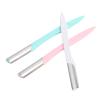 3Pcs Portable Eyebrow Trimmer Foldable Hair Remover Kit Brow ShaperWomen Eyebrow Trimmer Stainless Steel Blade Facial Hair Shaver Eyebrow Shaping view 2