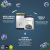 Wunder Flavoured Toothpicks - Blueberry - Refillpack - Plastic-Free Gum Alternative - Stop Nail Biting - Fresh Breath - Teeth Cleaning to Go - Sugar-Free, Vegan view 2