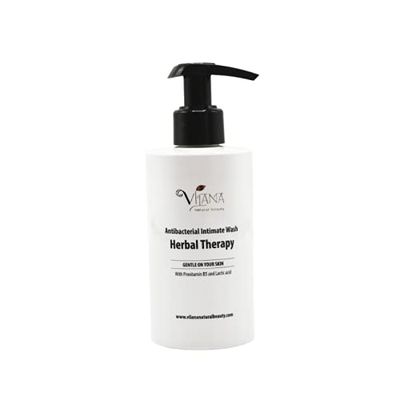 'Herbal Therapy' Intimate Hygiene Wash | 100% Natural, Sulphate-Free Intimate Cleanser | Suitable for All Skin Types | Cleanses and Restores Natural PH Balance