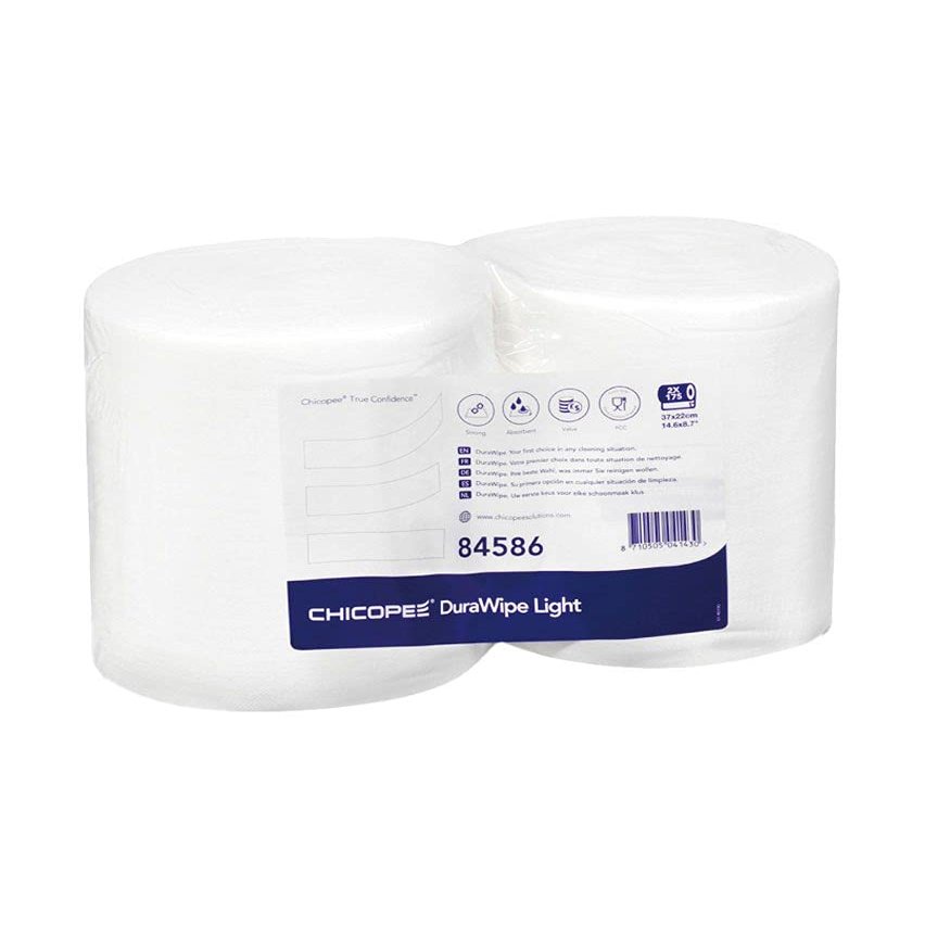 Roll of Multi-Purpose White 60 g 64 m Rubber Camps (2 Rolls)