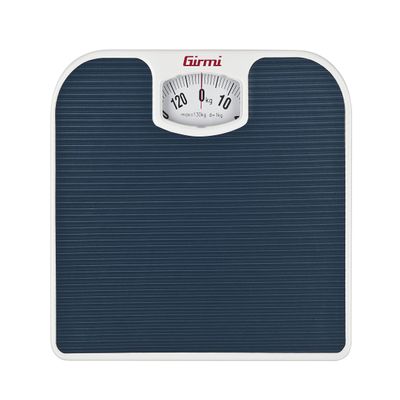 Girmi Mechanical personal scale BP02-1270g, blue, 27 x 4.5 x 24.5 cm L x H x P