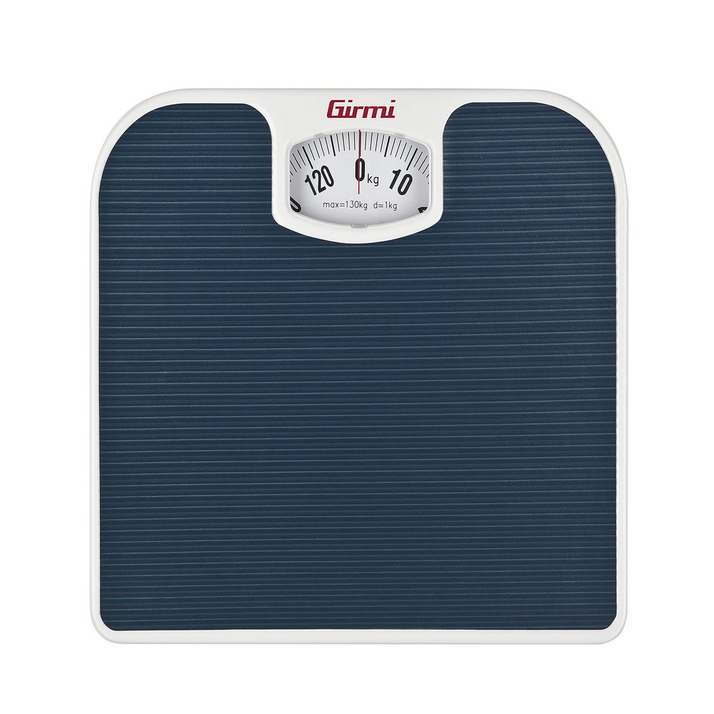 Girmi Mechanical personal scale BP02-1270g, blue, 27 x 4.5 x 24.5 cm L x H x P