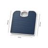 Girmi Mechanical personal scale BP02-1270g, blue, 27 x 4.5 x 24.5 cm L x H x P view 2
