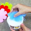 1pc Silicone Dishwashing Sponge Brush Kitchen Cleaning Pad (random Color) view 4