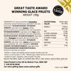 Walnut Tree Medium Glaced Fruits Luxury Gift Box with Candied Apricot, Apples, Pears, Cherries, Pineapple  Handpacked in the UK  Vegan, Vegetarian, Halal, Gluten Free Diets  190g Pack view 2