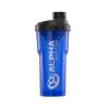 Alpha Designs Protein Shaker Bottle 1L - 1000ml Gym Bottle for Protein Shakes - Leakproof Screw Cap - Green view 2