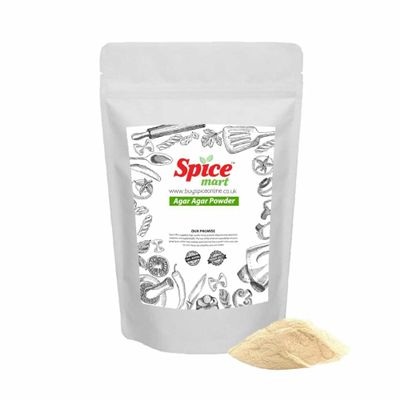 Agar Agar Powder | Faluda | Vegetarian Gelatine Premium Quality Free UK P&P (200g)
