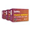 Lydea Organic Herbal Tea, Chamomile with Lavender, Rose, & Herbs, 60 Pyramids, 3 Pack [3 x 20 Pyramids] view 1
