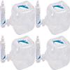 4X Ezy-Aid 5L Ultrasound Gel with 250ml Refill Bottle | 5 Litre Clear Transmission Gel | Non Staining, CE Certified | 4X 5 Litre view 1