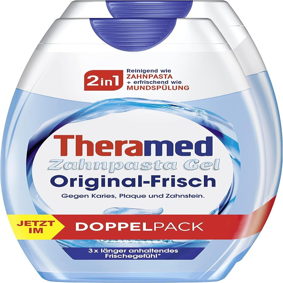 Theramed 2-in-1 Original Fresh Toothpaste Toothpaste Pack of 2, 150 ml