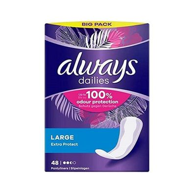 Always - 48x Dailies Large Extra Protect Inlay Crosses - 1 Piece