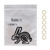 Chargen 1/4 3/16 Inch 500 Pack Orthodontic Elastic Rubber Bands Medium 3.5 Ounce Disposable Rubberbands Dreadlocks Hair Braids Fix Tooth Gap Free Elastic Placer for Braces view 3