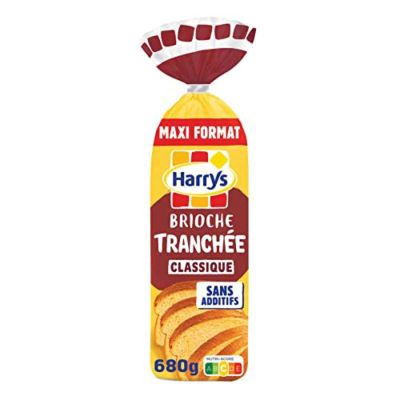 Harry's Sliced brioche without natural additives - 680 g bag