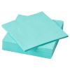10 X Paper Napkin, Light turquoise40x40 cm+ FINCHLEY Refill Pen Free