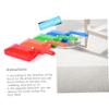 1pc Double Brush Handheld Carpet Table Brush Plastic Sweeper Crumb Dirt Cleaner Roller Tool Home Cleaning Brushes Accessaries Random Color view 4