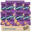 Good & Honest Popped Crisps, Sweet BBQ Pack of 8 x 85g, Gluten Free Pub Snacks, Vegan High Fibre Snacks view 1