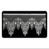 1 x Simply Heaven Edible Cake Lace 46 colours made from mat 73 (Metallic Silver) view 1