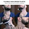 Agatige Beard Shaping Tool, Neckline Shaper Beard Hairline Shaping Tool Beard Trimmer GuideTemplate for Men Hair Goatee and Neckline Shaving Beard Guide Shaping Tool view 2