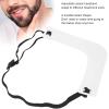 Agatige Beard Shaping Tool, Neckline Shaper Beard Hairline Shaping Tool Beard Trimmer GuideTemplate for Men Hair Goatee and Neckline Shaving Beard Guide Shaping Tool view 4