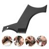 Agatige Beard Styling Stencil for Men, Beard Shaper and Styler Template with Comb Beard Shaping Tool for Men's Symmetric/Curve/Step Cut view 4