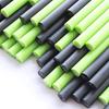 150mm x 4.5mm Ghoulish Green Plastic Lollipop Sticks (Green & Black) - (20 Pk) 500 Pcs view 1