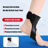 JMYSD Foot Drop Brace Orthosis Ankle Brace Support Stability Pads for Women And Men Foot Up Drop Foot Brace,B/Left,XL view 2