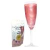 Sparkle Drops Shimmer Fizz Bombs for Drinks, Gin, Sparkling Wine and Prosecco (20g - Raspberry Hearts) view 1
