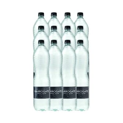 Harrogate Still Spring Water 1.5L Plastic Bottle P150121S (Pack of 12) P150121S + FREE FINCHLEY REFILL PEN
