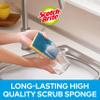Scotch-Brite Delicate Non-Scratch Scrub Sponge, 12 Pieces - Ideal Everyday Washing up Sponge for Kitchen, Bathroom, and Household, use on Non-Stick Cookware and Glass view 4