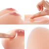 DFGGE Self Adhesive Silicone Breast Forms Water Drop Shape, Nude Complexion Fake Boobs Prosthetic Breast for Transgender, Mastectomy, Crossdressers, And Cosplay,EE~cup1600g/pair view 4