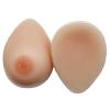 DFGGE Self-Adhesive Silicone Breast Forms 1 Pair Lifelike Nipple Nude Complexion Fake Boob for Mastectomy Patient Prosthesis Cosplay Crossdresser,A cup500g/pair view 1