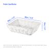 White Wicker Basket For Hampers Make You Own Gift Hamper Kit Birthday Christening Newborn Wedding Christmas Gifts Hampers (Blue) view 3