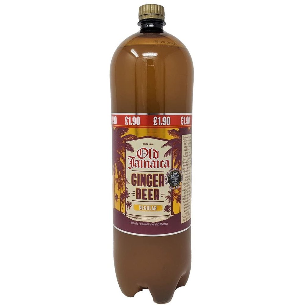 Old Jamaica Ginger Beer Regular bottle PM, 8X2L