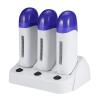 Wax Warmer, Wax Cartridge Heater, 3 Types Cartridge Wax Depilatory Roller Warmer Heater Waxing Body Hair Removal Machine(03# UK) view 1