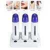 Wax Warmer, Wax Cartridge Heater, 3 Types Cartridge Wax Depilatory Roller Warmer Heater Waxing Body Hair Removal Machine(03# UK) view 2