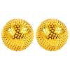 CUSROS 1 Pair Magnetic Hand Fitness Ball Pin Mini Health Physiotherapy Hand Acupuncture Ball Golden 4.7cm view 2
