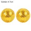 CUSROS 1 Pair Magnetic Hand Fitness Ball Pin Mini Health Physiotherapy Hand Acupuncture Ball Golden 4.7cm view 4