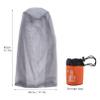 2 Pack Mosquito Head Net Midge Net Head Cover for Outdoor Hiking Fishing Camping Green and Grey view 2