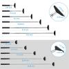 2 Pack Back Scratcher for Men Women,Portable Extendable Stainless Steel Telescoping Back Scratchers Oversized and Normal Size with Carrying Bag view 3