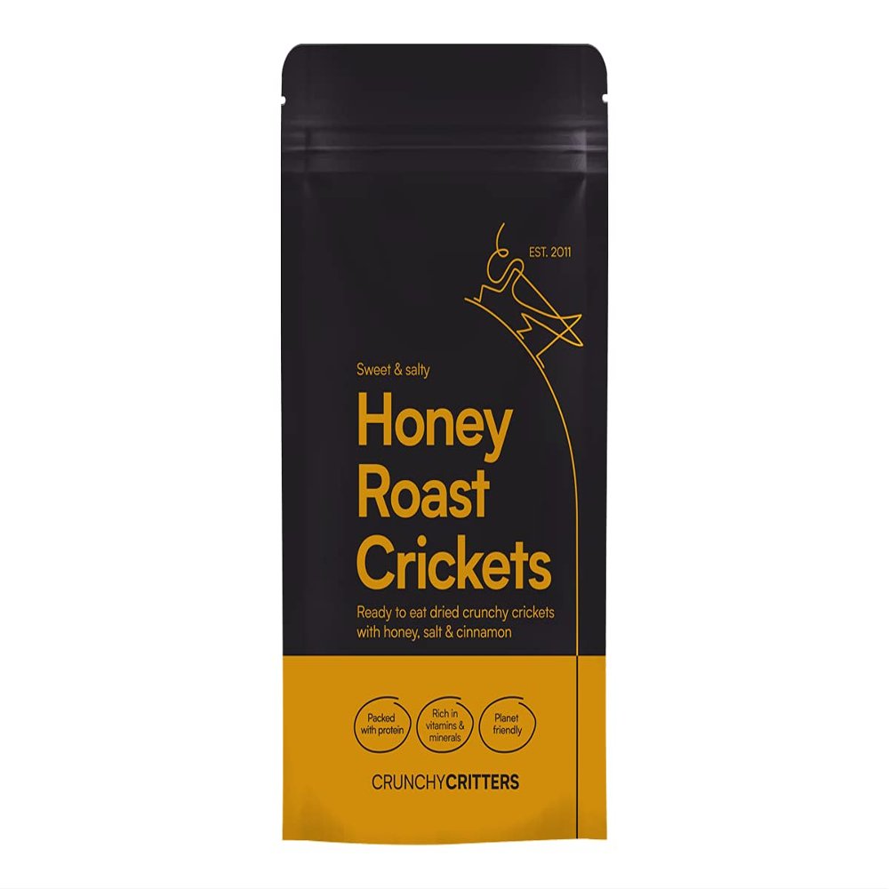 Crunchy Critters Honey Roast Crickets - 30g