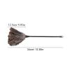 Tyenaza Ostrich Feather Duster - Mini Reusable Long Handle Ostrich Feather Duster Attracts Dust Particles for Books Keyboard Office Home view 2