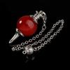 7 Chakra Natural Stone Crystal Pendant Pendulums for Men Women Yoga Jewelry Gift-P0001 view 4