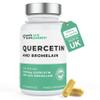 Quercetin & Bromelain Supplement | 60 Capsules -30 Servings | Powerful Antioxidant | 1000mg Quercetin (from Sophora japonica) and 500 GDU Bromelain (from Pineapple) per Serving | Love Life Supplements view 1