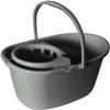 14 Litre Plastic Socket mop Bucket Cleaning Buckets & Bowls (Grey) view 1